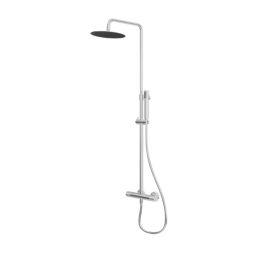 Swirl Melba HP Rear-Fed Exposed Chrome Thermostatic Multi-Head Shower