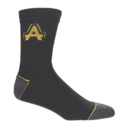Amblers  Work Socks  Black  6-11 3 Pairs