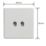 Varilight  10A 2-Gang 2-Way Light Switch  Paintable