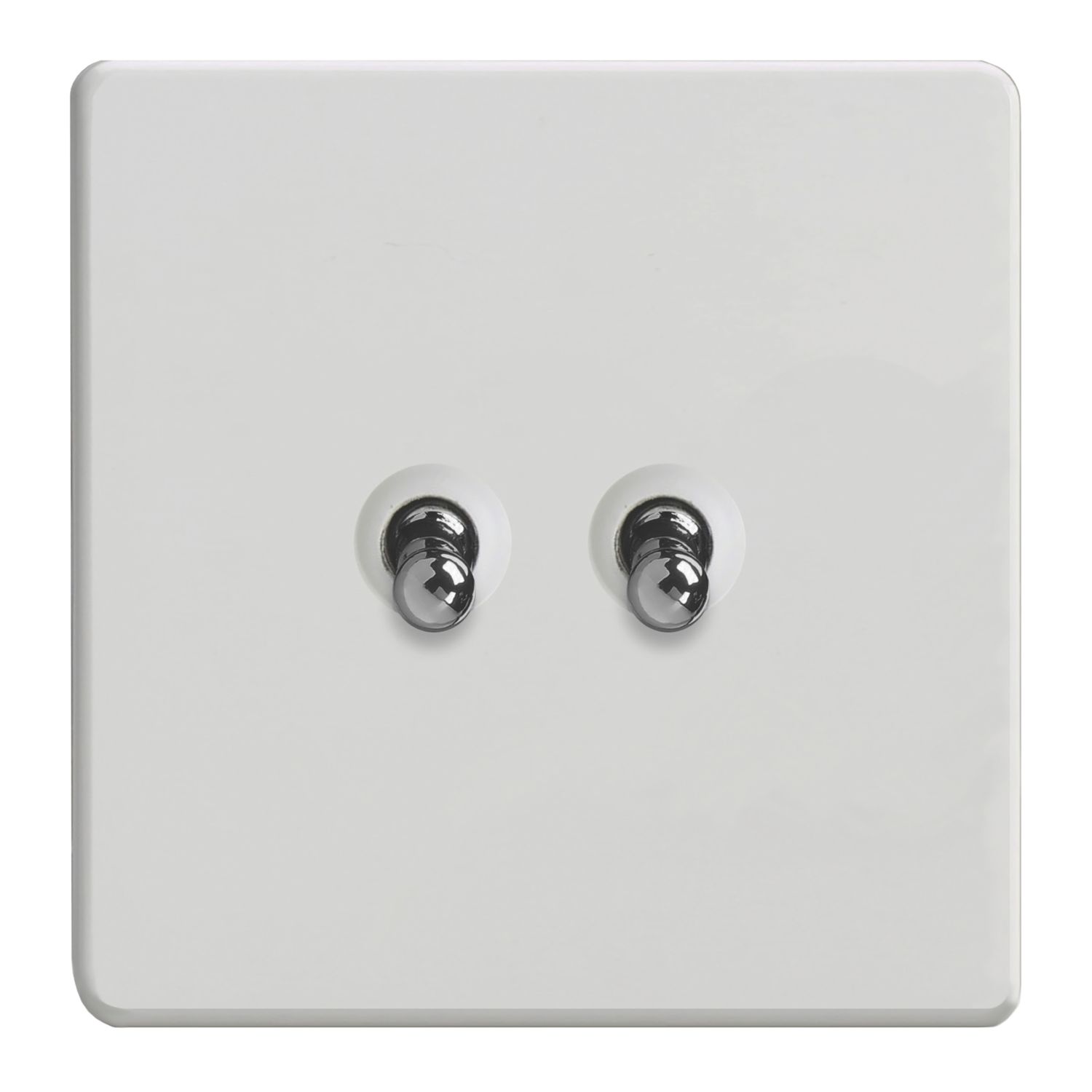 Varilight 10A 2-Gang 2-Way Light Switch Paintable (948YT)