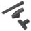 Electruepart NZL9007  Universal Vacuum Cleaner Push Fit Tool Kit - 36.5mm 3 Pack