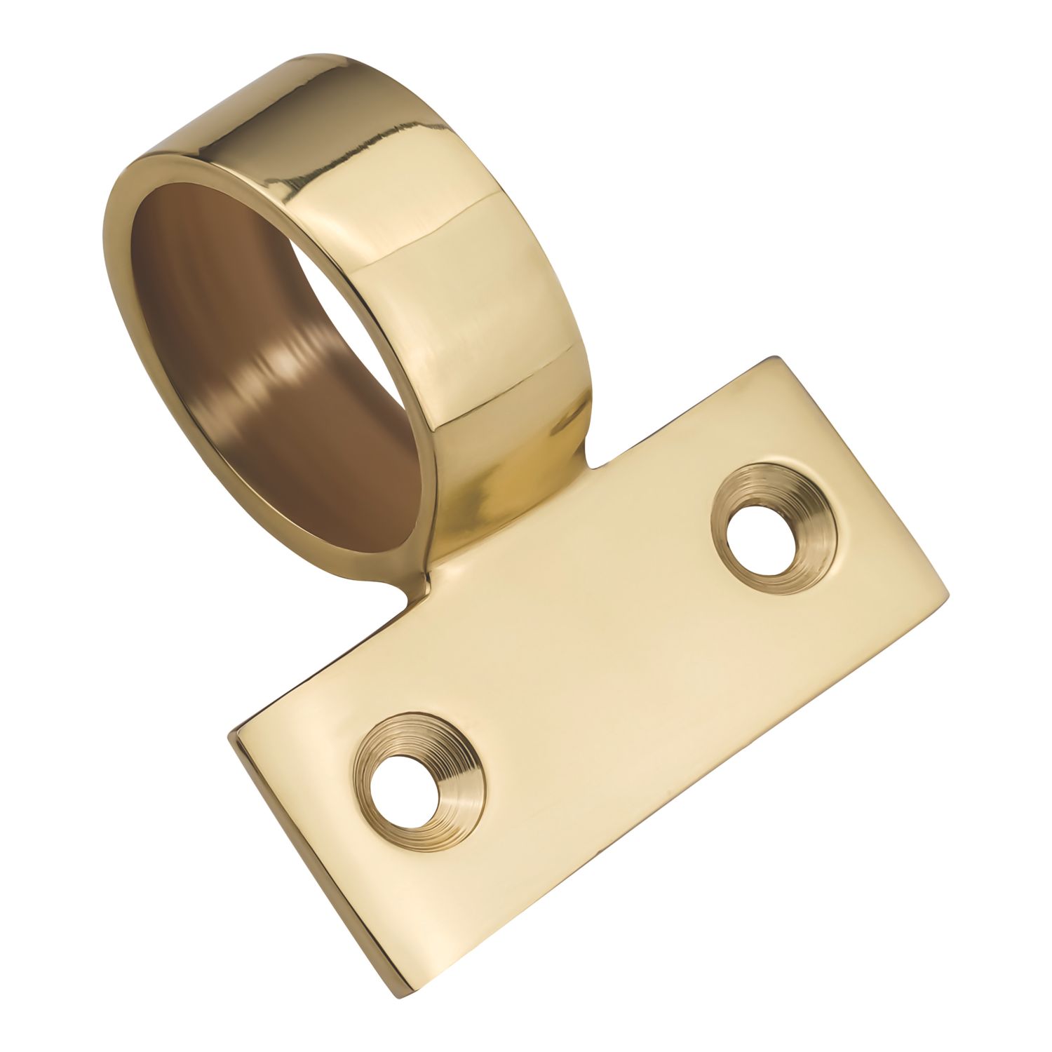Smith & Locke Sash Window Ring Pull Polished Brass 42mm x 45mm (948YX)