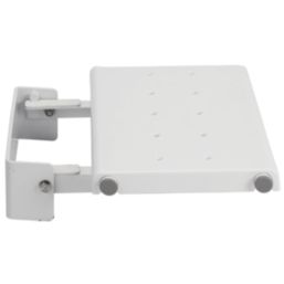 Croydex Wall-Mounted Shower Seat White