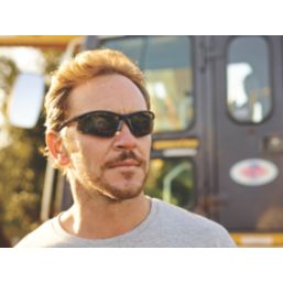 Stanley SY120 Frameless Protective Eyewear Smoke Lens Safety Specs