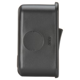 Knightsbridge  13A Switched Metal Clad Fused Spur & Flex Outlet with Neon Black