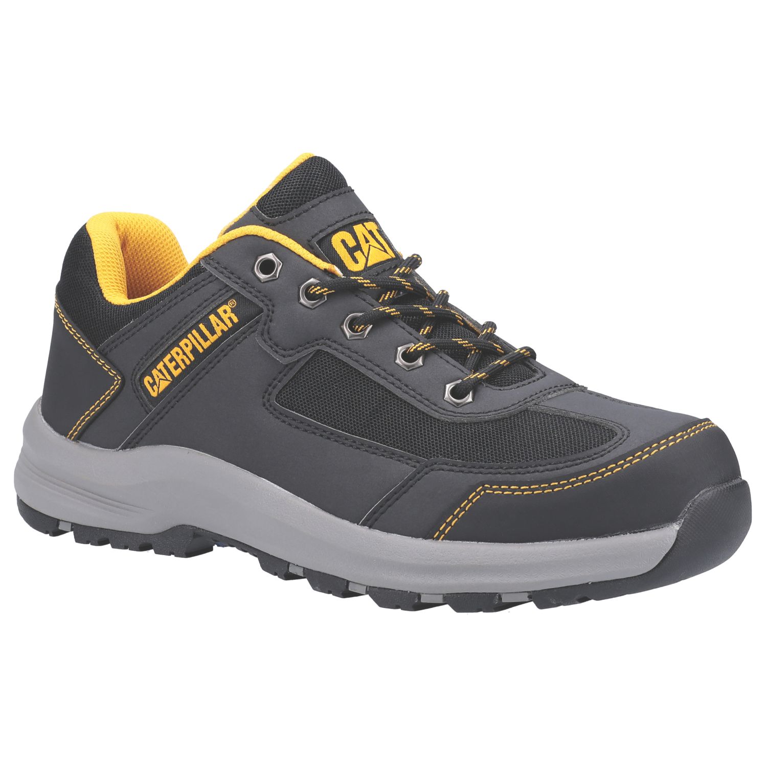 CAT Elmore Low Size 13 Grey Steel Toe Cap Safety Trainers (949AY)