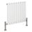 Reina Harley Single 600mm x 630mm 1427BTU White Horizontal Designer Radiator