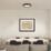 Eglo Idun-E LED Ceiling Light Black 17W 2000lm