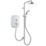 Mira Elite SE Dual White/Chrome 9.8kW  Silent Pumped Electric Shower