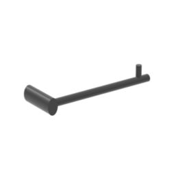 Essentials Black Bathroom Accessories 4 Pack