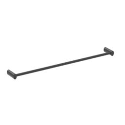 Essentials Black Bathroom Accessories 4 Pack