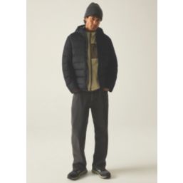 Regatta Frankie Padded  Jacket Black/Iron Large 41-42" Chest