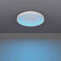 Eglo Loretello-Z RGBW LED Smart Ceiling Light White 19.6W 2430lm