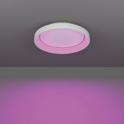 Eglo Loretello-Z RGBW LED Smart Ceiling Light White 19.6W 2430lm