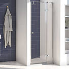 Aqualux Aquarius 8 Frameless Rectangular Hinged Shower Door 800mm x 2000mm
