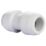 Hep2O  Plastic Push-Fit Equal Keyless Coupler 22mm
