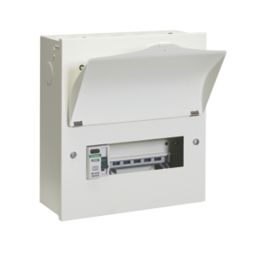 Crabtree Starbreaker 9-Module 7-Way Part-Populated  RCD Incomer Consumer Unit