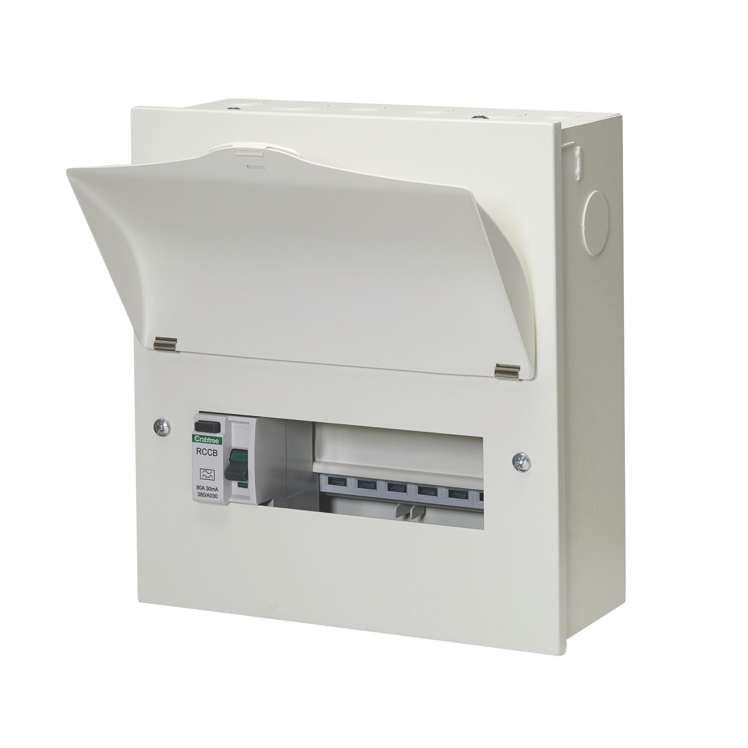 Crabtree Starbreaker 9-Module 7-Way Part-Populated RCD Incomer Consumer Unit (949VF)