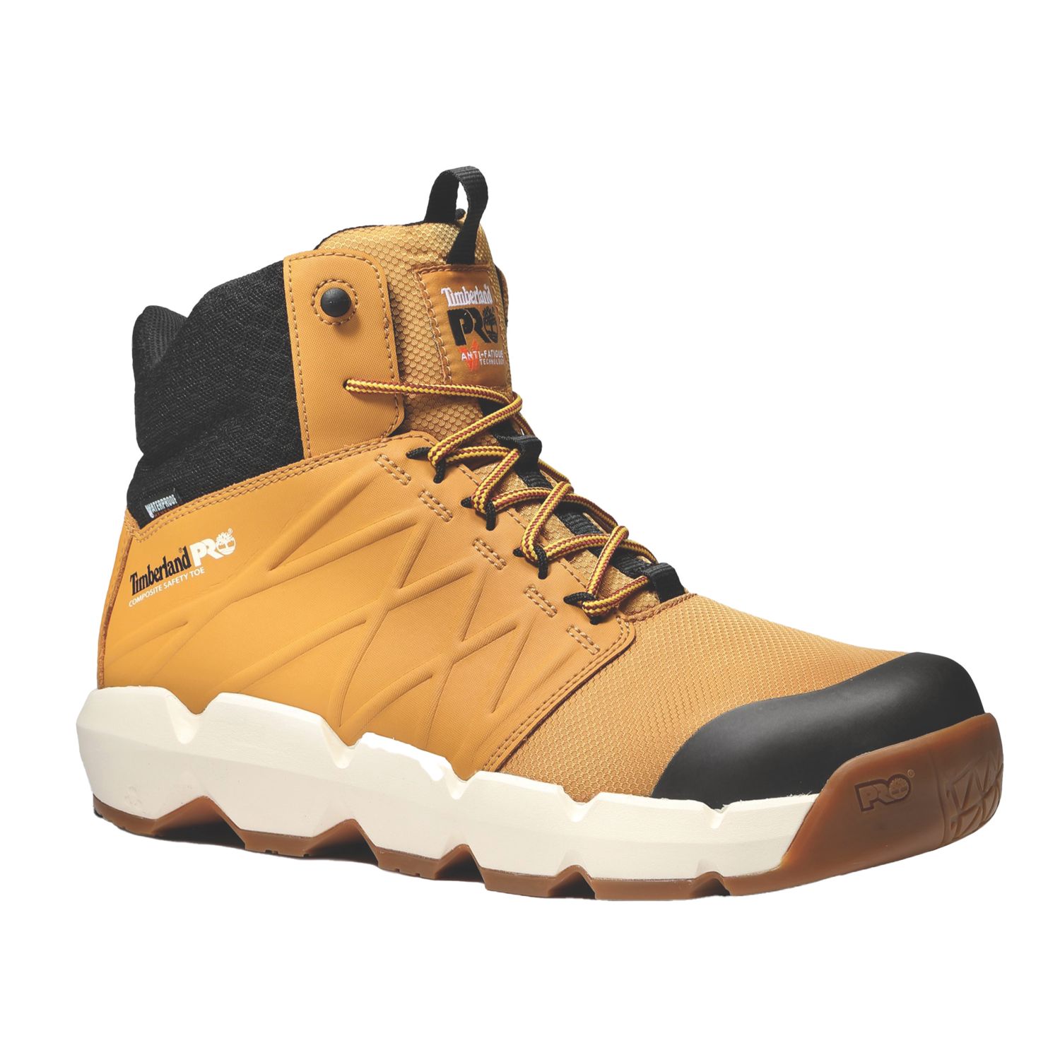 Timberland Pro Morphix 6" Size 6.5 Tan Waterproof Safety Boots (949XP)