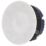 Lithe Audio 9" 50W RMS Wired or Wireless Bluetooth Bathroom Ceiling Speaker 30m White Grille