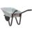 Walsall Builder Pneumatic Wheels Wheelbarrow Galvanised 90Ltr