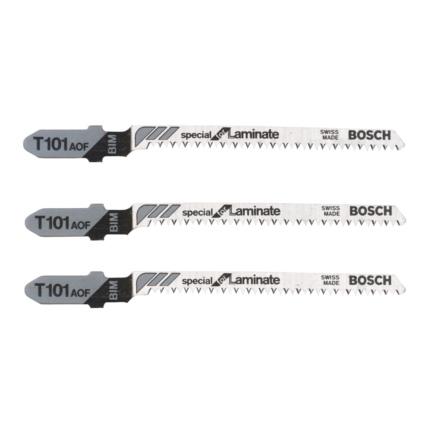 Bosch T101AOF Jigsaw Blades 83mm 3 Pack (95009)