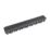 FloPlast FloDrain Channel Drain & Grate Black 115mm x 1m