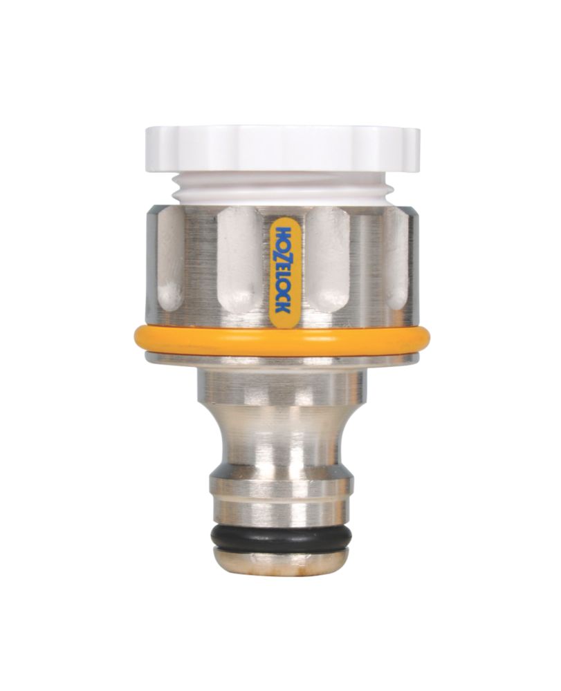 Hozelock 1/2 & 3/4 Threaded Tap Connector - Screwfix