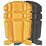 Snickers 9110  Hardwearing Knee Pad Inserts Black / Yellow
