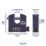 Squire  Weatherproof  Combination Block Padlock Blue 65mm