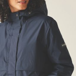 Regatta Brielly Waterproof Womens Jacket Navy Size 18