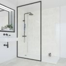 Multipanel Unlipped Bathroom Waterproof Wall Panel  Gloss Grey Marble 2400mm x 900mm x 11mm