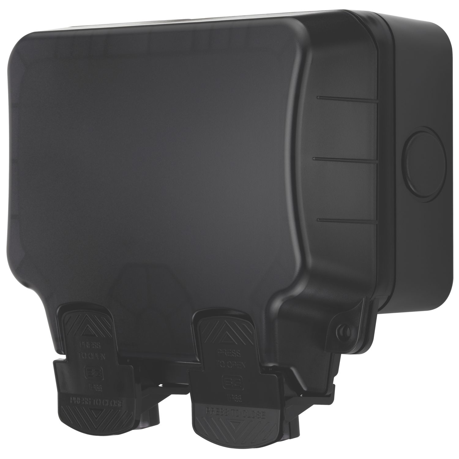 British General IP66 13A 2-Gang SP Weatherproof Outdoor Switched Socket (950CH)