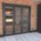 Green & Taylor Heritage 3-Door 1-Clear Light Primed Black Wooden Traditional Internal Bi-Fold Door 2060mm x 1905mm