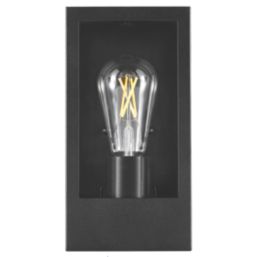 Sylvania Yourhome Sylwall Lumina Outdoor Wall Lamp Black