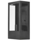 Sylvania Yourhome Sylwall Lumina Outdoor Wall Lamp Black