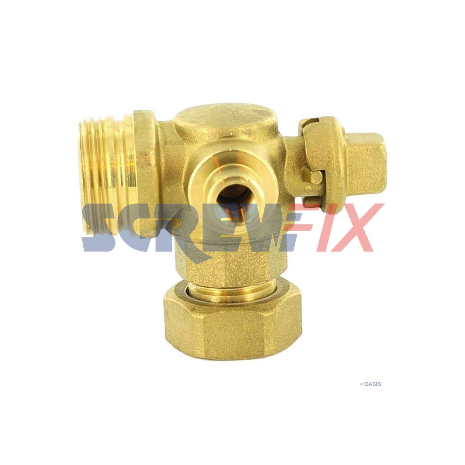 Vokera 10023566 Heating Flow Cock/Service Valve (950KG)