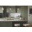Wilsonart  Matt White Marble Effect Laminate Worktop 3000mm x 600mm x 38mm