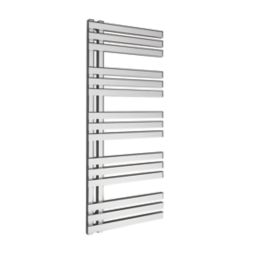 Refurb Kudox 1200mm x 500mm 1187BTU Chrome Flat Designer Towel Radiator