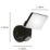 Eglo Pagino Outdoor LED Light With PIR Sensor Black 13W 2200lm