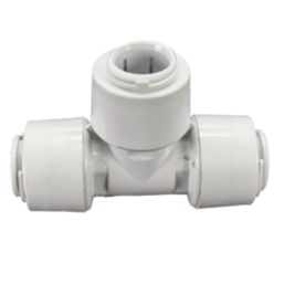 FloPlast FloFit+ Plastic Push-Fit Equal Tee 22mm
