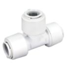 FloPlast FloFit+ Plastic Push-Fit Equal Tee 22mm