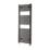 Towelrads 1200mm x 400mm 1607BTU Black Flat  Towel Radiator