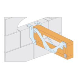 Simpson Strong-Tie Masonry Joist Hangers 47mm x 165mm 4 Pack