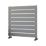 Ximax Oceanus 595mm x 600mm 1300BTU Silver Horizontal Designer Radiator