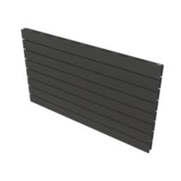 Ximax Oceanus 595mm x 1000mm 3130BTU Anthracite Horizontal Designer Radiator