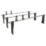 Van Guard VG154-3 Ford Transit 2006 - 2014 ULTI Van Roof Bars 1920mm