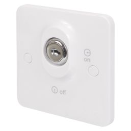 Schneider Electric Lisse 20AX 1-Gang DP Locking Control Switch White