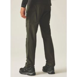 Regatta Questra Cargo Trousers Dark Khaki 32" W 32" L