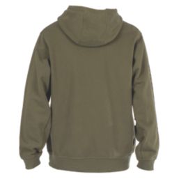 Hard Yakka Heritage Hooded Sweatshirt Military Green Large 30" Chest